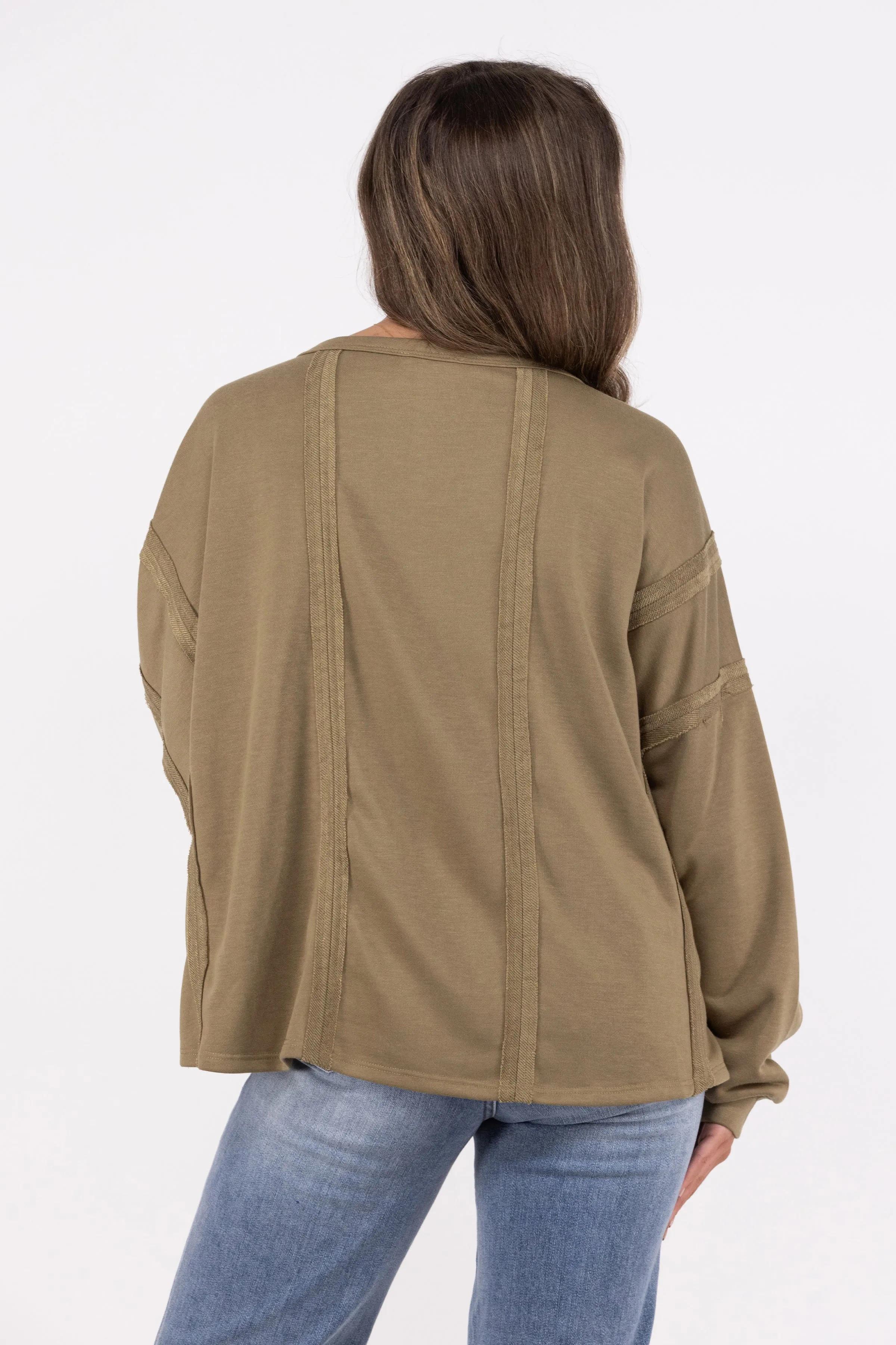 Cute Looks Long Sleeve Top * Final Sale*
