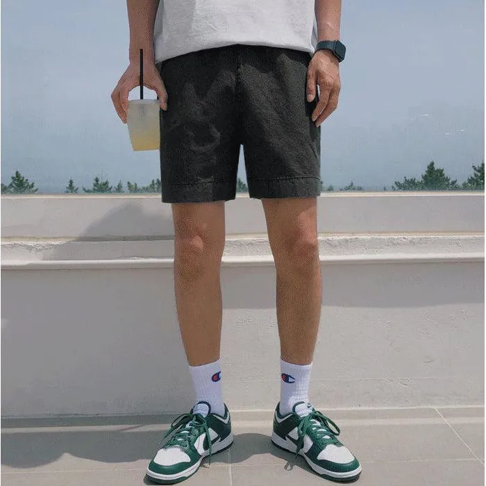 OH Above Knee Length Denim Shorts