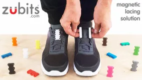 Zubits Magnetic Lacing Childs Adults Easy On & Off